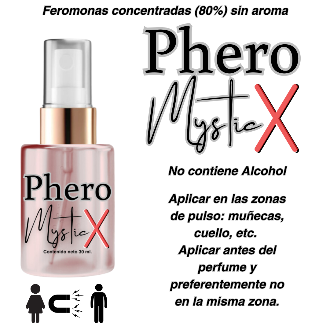 Feromona Phero MysticX Femenina 30 ml.