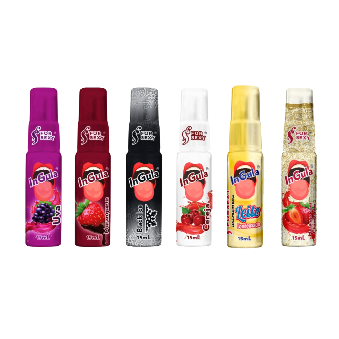 Spray Anti arcadas InGula 15Ml Sabores ForSexy