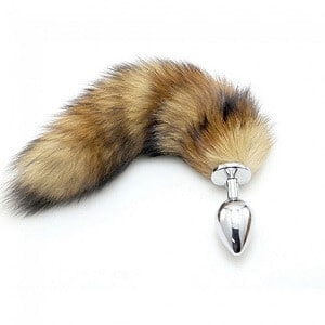 Plug anal cola zorra talla S