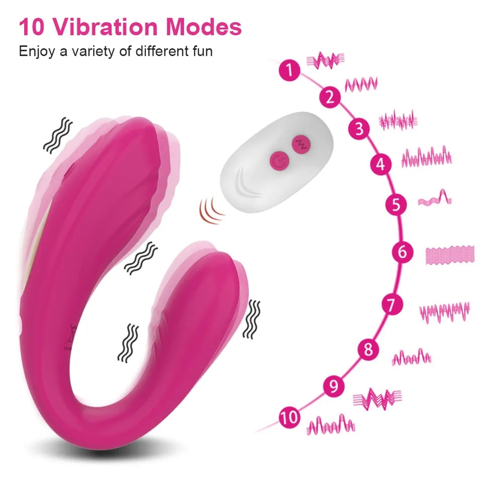 Vibrador en C con control Inalámbrico