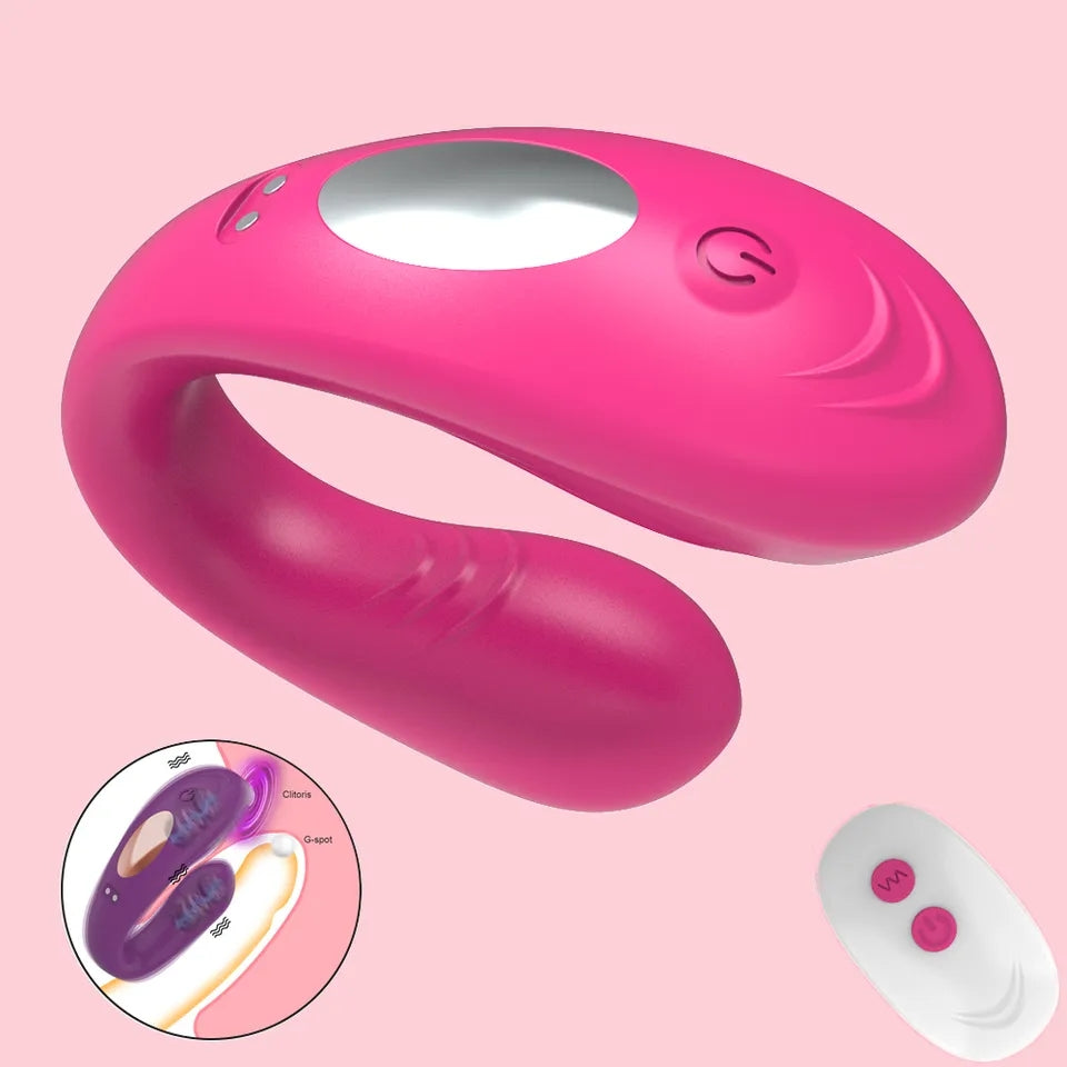 Vibrador en C con control Inalámbrico