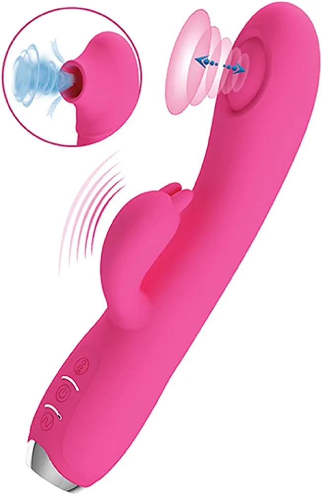 Vibrador succionador recargable Regina Pretty Love