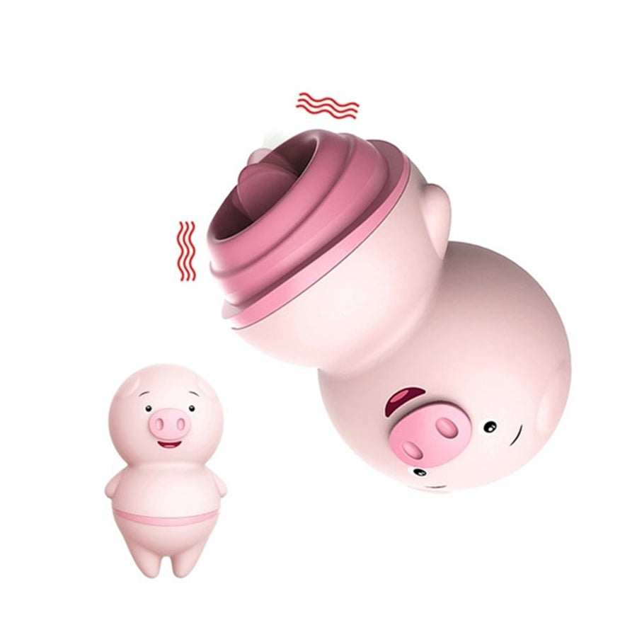Cerdito Vibrador con Lengua