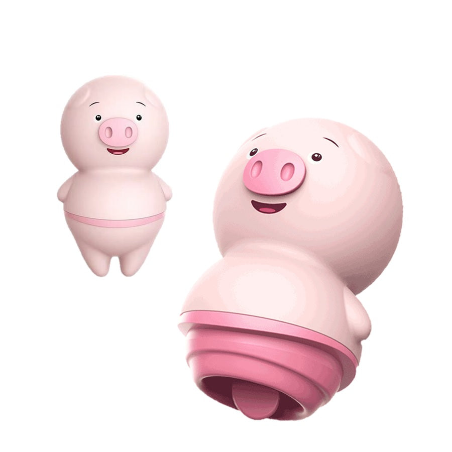 Cerdito Vibrador con Lengua