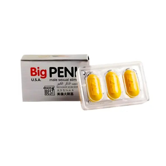 Estimulante sexual BigPenis 3 cápsulas