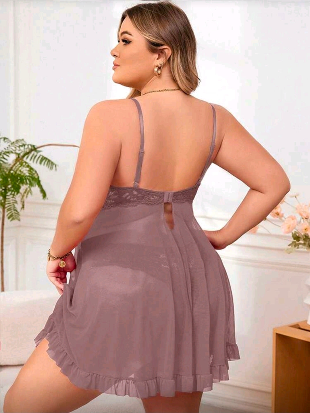 Babydoll 2XL caqui