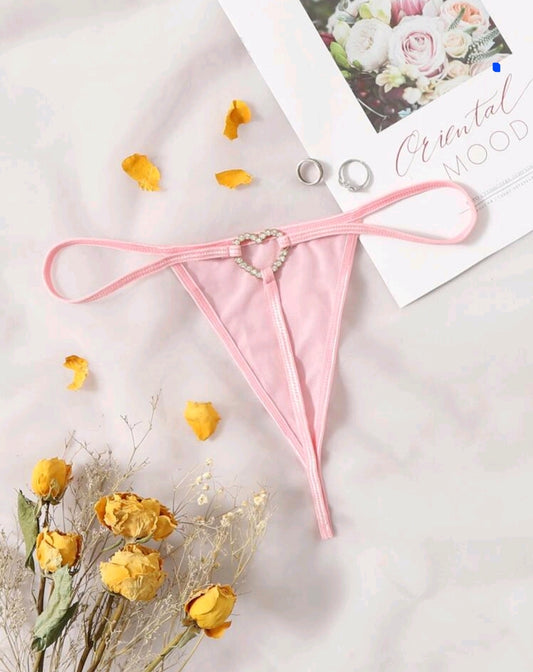 Colaless corazon rosa