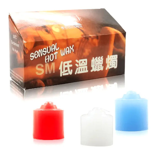Velas eróticas aromáticas de baja temperatura