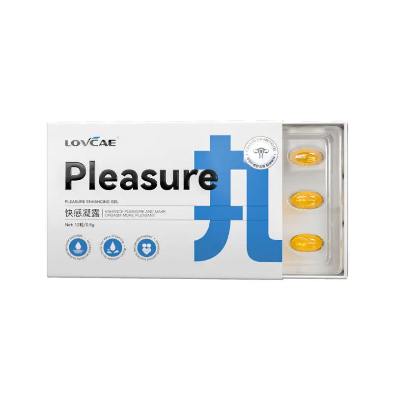 Capsulas Orgásmicas femeninas PLEASURE 12uds