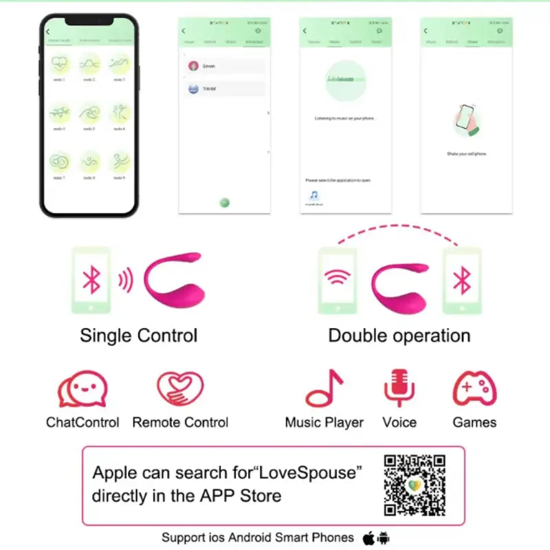Vibrador a control APP