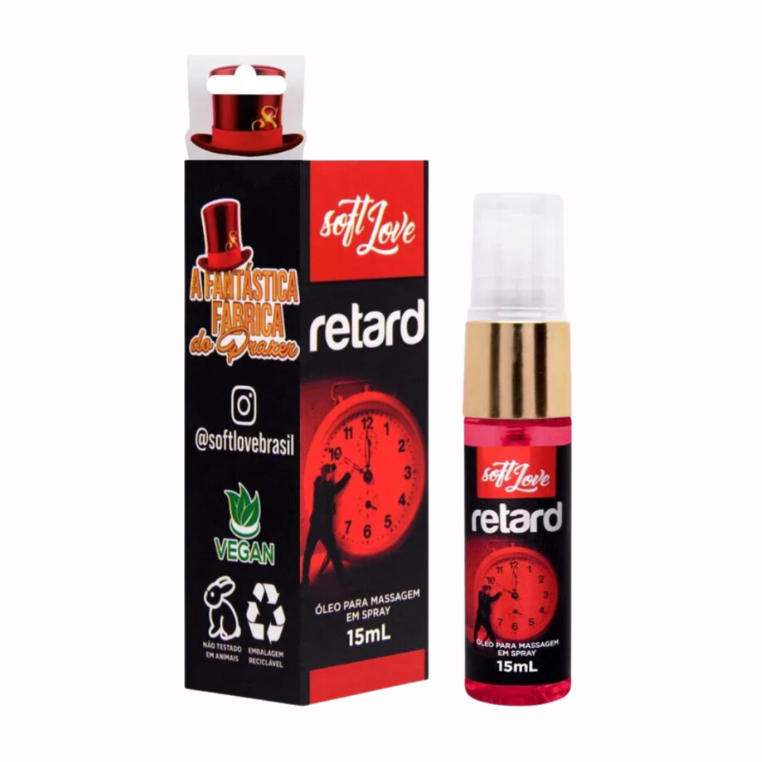 Retard Spray Retardante masculino 15Ml SoftLove