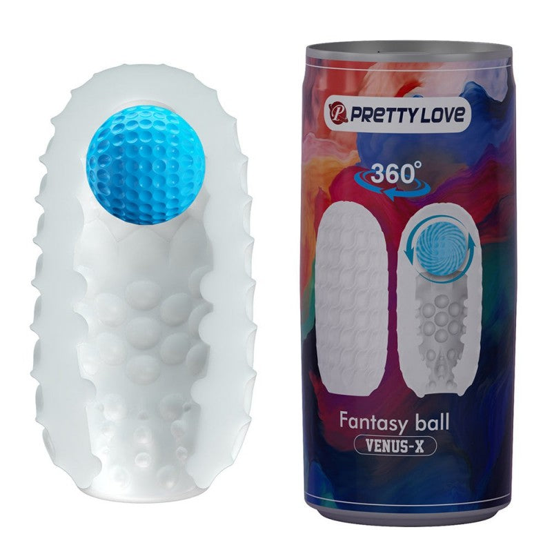 Fantasy Ball Huevo Masturbador Doble Estimulación