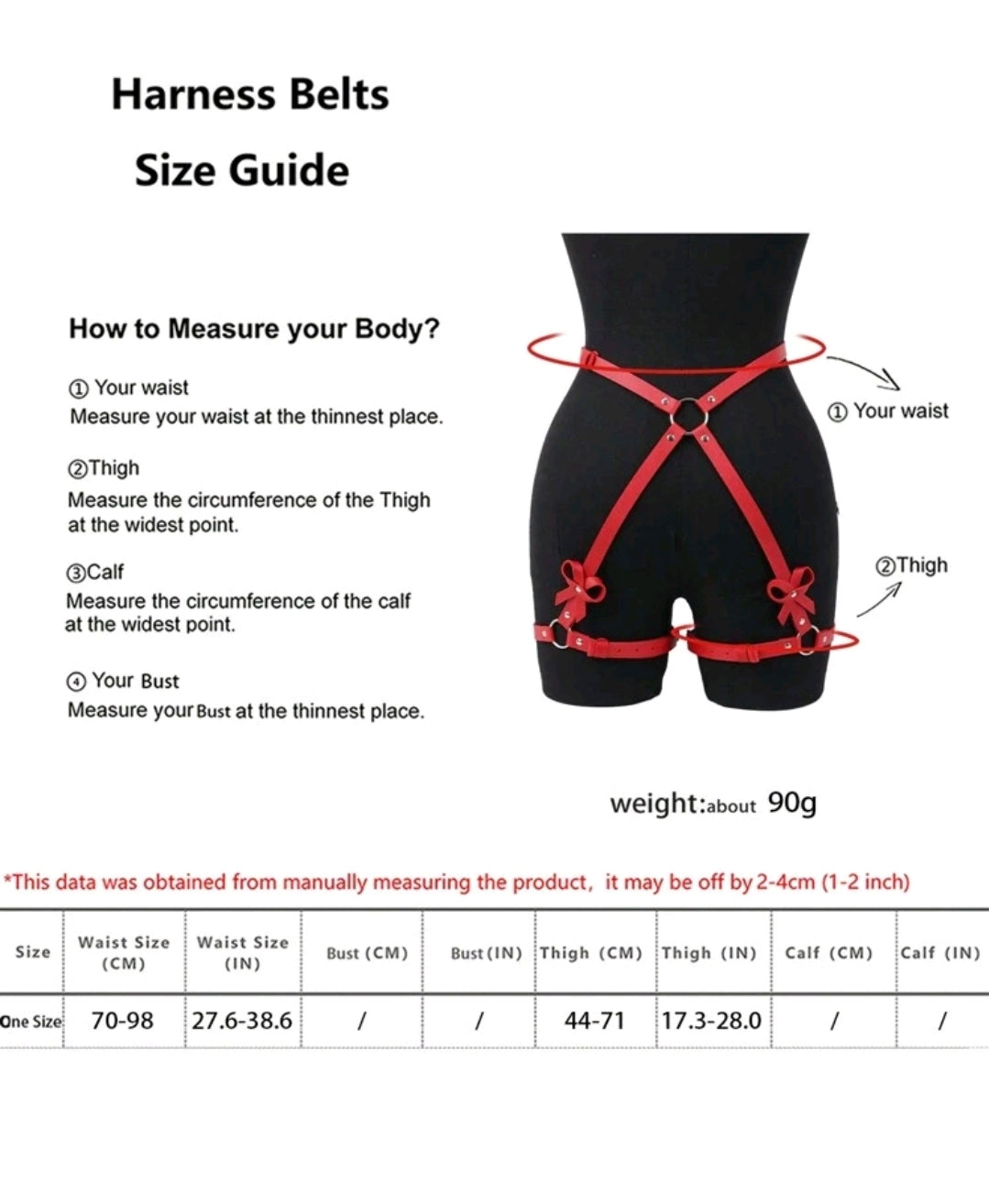 Arnes rojo ajustable