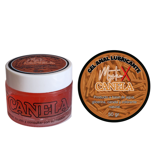 Gel Anal Relajante A Base De Canela Mystic X Pomo 50 gr.