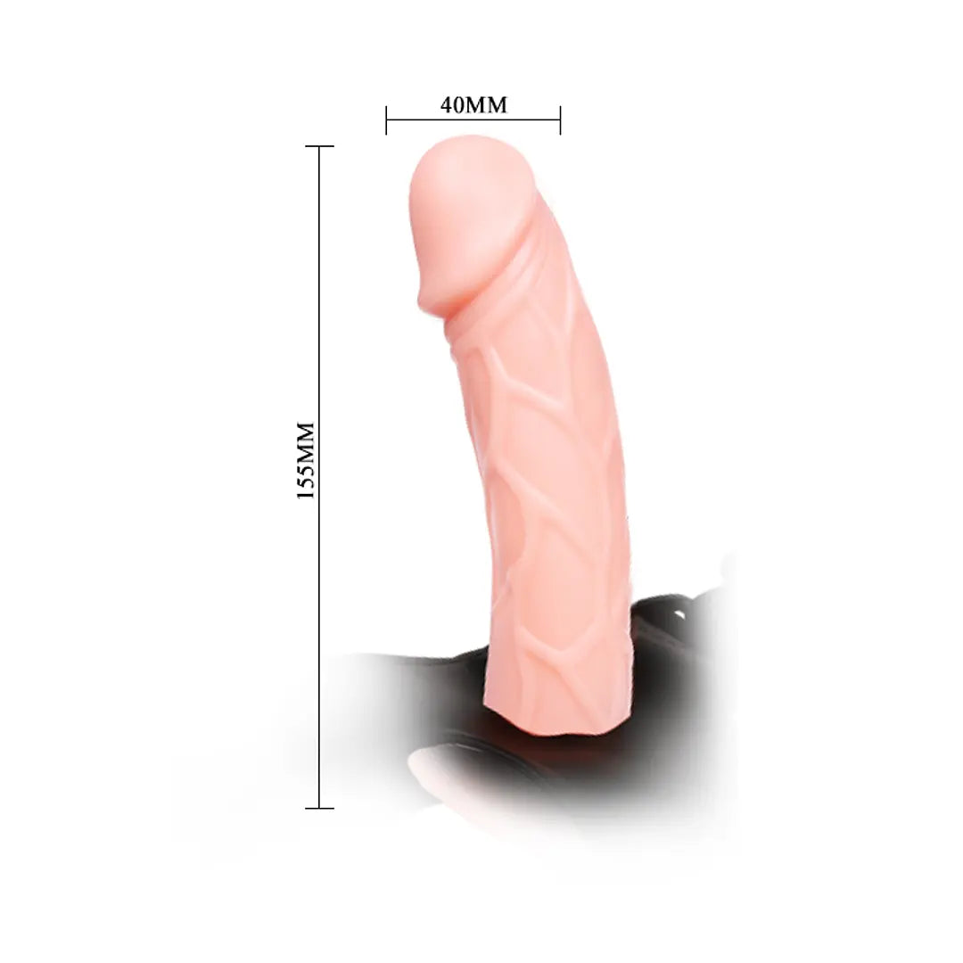 Arnés Funda/Dildo realístico PVC