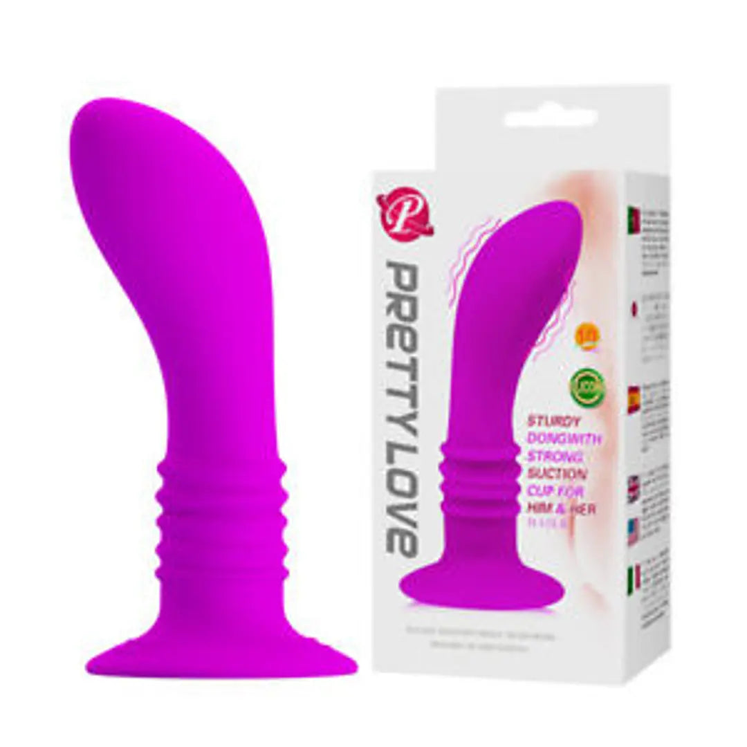 Sturdy Vibrador Prostático con Base de Succión