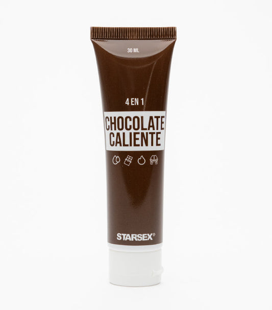 Lubricante chocolate caliente 4 en 1