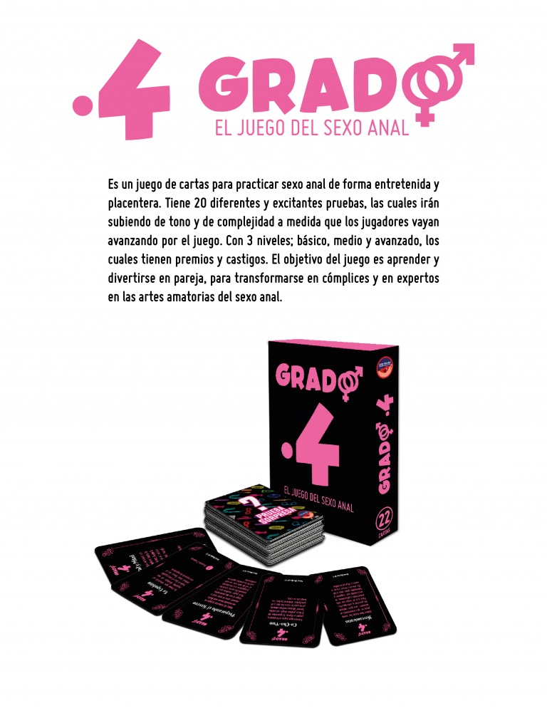 Juego Erótico De Sexo Anal “Grado 4”