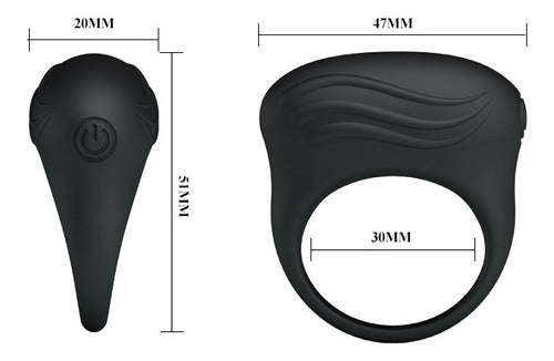 Anillo Vibrador Silicona Bertram