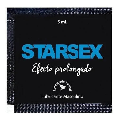Sachet lubricante efecto prolongado