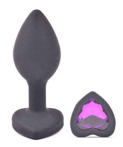 Plug de silicona corazon Small