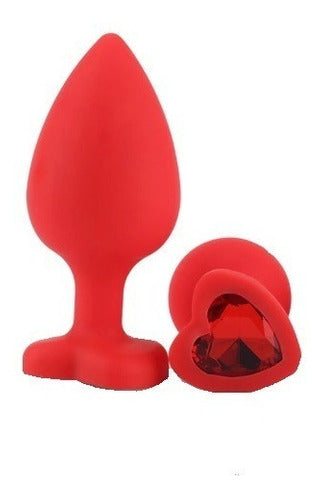 Plug de silicona corazon Small